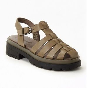 Free People Delaney Fisherman Platform Sandals